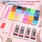 Multicolor 4mm AB Rhinestone Kit with 16000pcs, 4pcs B7000 Jewelry Glue, Tools for Bedazzling Crafting, Graduation Cap, Jewelry, Shoes & Nails